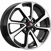 КиК (KC861) 6.0x15/4x100 ET46 D54.1 Алмаз черный